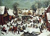 Pieter The Elder Bruegel Wall Art - The Slaughter of the Innocents